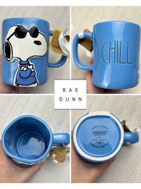 Rae Dunn Peanuts Snoopy Chill Mug